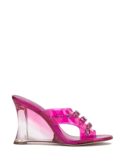 Jessica Simpson Ganisa Lucite Wedge In Pink< Sandals|Wedges