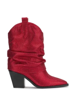 Jessica Simpson Gemorra Bootie In Red Muse< Boots & Booties