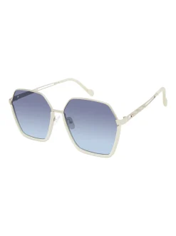 Jessica Simpson Geometric Metal Sunglasses In < Sunglasses