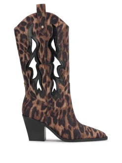Jessica Simpson Ginika Western Boot In Leopard< Boots & Booties