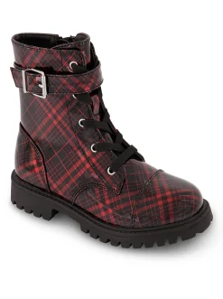 Jessica Simpson Girls' Daria Moto Boot With Buckle In <Kids Kids