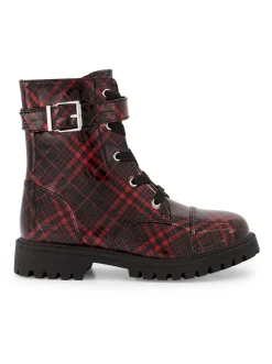 Jessica Simpson Girls' Daria Moto Boot With Buckle In <Kids Kids