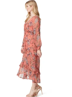 Jessica Simpson Harmony Maxi Dress In Floral Burst< Dresses