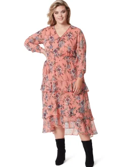 Jessica Simpson Harmony Maxi Dress In Floral Burst< Dresses