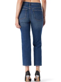 Jessica Simpson Harmony Straight High Rise Jeans In < Denim