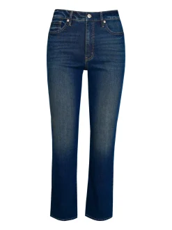 Jessica Simpson Harmony Straight High Rise Jean In < Denim