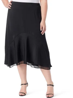 Jessica Simpson Haven Lace Hem Skirt In < Bottoms|Skirts