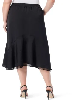 Jessica Simpson Haven Lace Hem Skirt In < Bottoms|Skirts