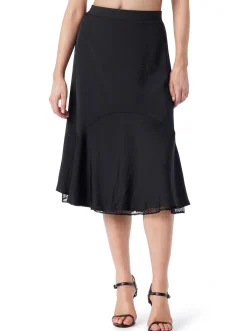Jessica Simpson Haven Lace Hem Skirt In < Bottoms|Skirts