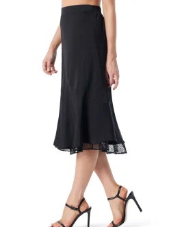 Jessica Simpson Haven Lace Hem Skirt In < Bottoms|Skirts