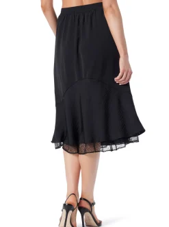 Jessica Simpson Haven Lace Hem Skirt In < Bottoms|Skirts