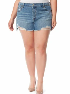 Jessica Simpson Hug Me High Rise Short In < Bottoms|Denim