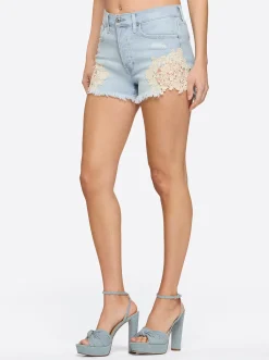 Jessica Simpson Hug Me High Rise Short In < Bottoms|Denim