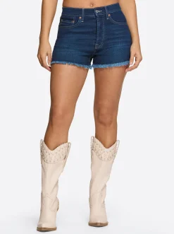 Jessica Simpson Hug Me High Rise Short In < Bottoms|Denim