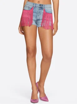 Jessica Simpson Hug Me High Rise Short In < Bottoms|Denim