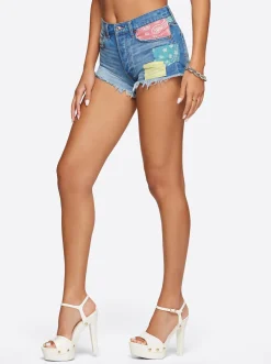 Jessica Simpson Hug Me High Rise Short In < Bottoms|Denim