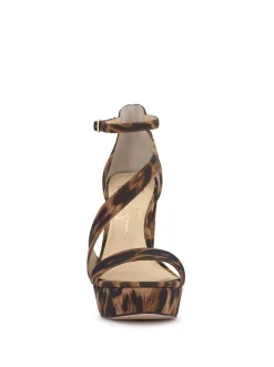 Jessica Simpson Iley Platform In Leopard< Platforms|Sandals