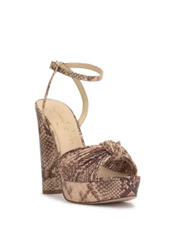 Jessica Simpson Immie Platform Sandal In Snake< Platforms|Sandals