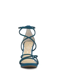 Jessica Simpson Jaeya High Heel In Teal< Platforms|Sandals