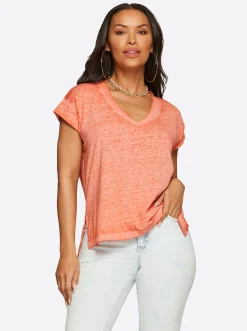 Jessica Simpson Jalin Tee In < Tops & Tees