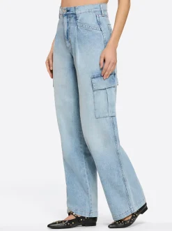 Jessica Simpson Jenna Cargo Pants In < Bottoms