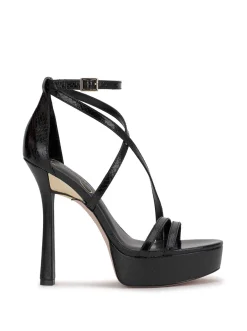 Jessica Simpson Jewelria Platform Sandal In Black< Platforms|Sandals