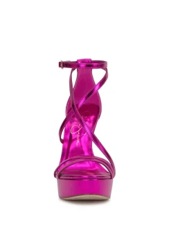 Jessica Simpson Jewelria Platform Sandal In Pink< Platforms|Sandals