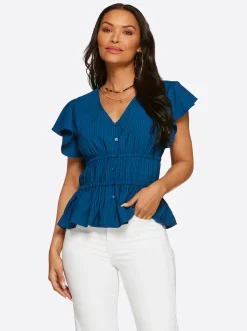 Jessica Simpson Jeydon Top In < Tops & Tees
