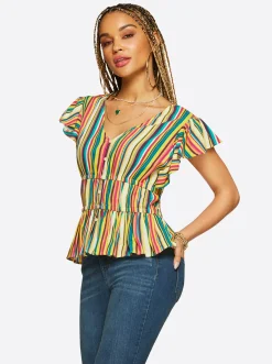 Jessica Simpson Jeydon Top In < Tops & Tees