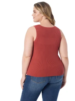 Jessica Simpson Johanna Lace Up Tank In < Tops & Tees