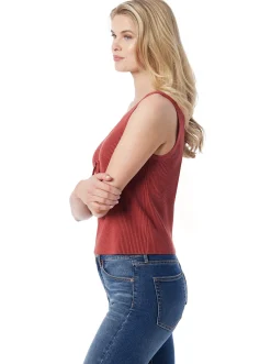 Jessica Simpson Johanna Lace Up Tank In < Tops & Tees
