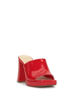 Jessica Simpson Kashet Mule Platform Sandal In Red< Platforms|Sandals