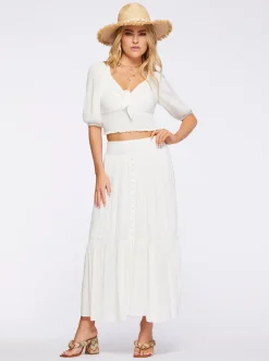 Jessica Simpson Kelsie Skirt In < Bottoms|Skirts