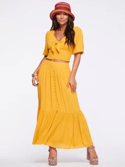 Jessica Simpson Kelsie Skirt In < Bottoms|Skirts