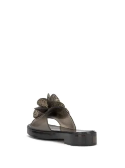 Jessica Simpson Kerah Lucite Flower Sandal In < Sandals|Slides & Mules