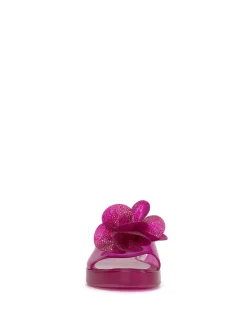 Jessica Simpson Kerah Lucite Flower Sandal In Fuschia< Sandals|Slides & Mules