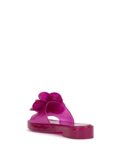 Jessica Simpson Kerah Lucite Flower Sandal In Fuschia< Sandals|Slides & Mules