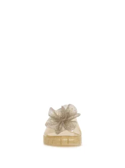 Jessica Simpson Kerah Lucite Flower Sandal In < Sandals|Slides & Mules