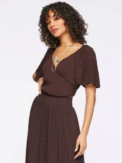 Jessica Simpson Kerrigan Crop Top In < Tops & Tees