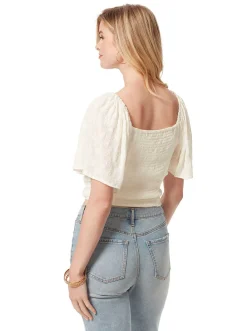 Jessica Simpson Kerrigan Crop Top In < Tops & Tees