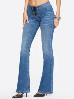 Jessica Simpson Kiss Me Flare Jeans In < Denim
