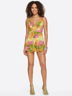 Jessica Simpson Laiya Romper In Pickled Pepper-< Jumpsuits & Rompers