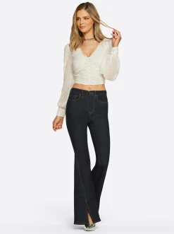 Jessica Simpson Larira Shirt In < Tops & Tees