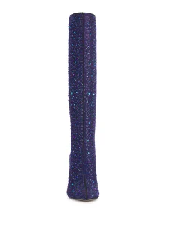 Jessica Simpson Laurel Knee High Boot In Midnight Blue< Boots & Booties