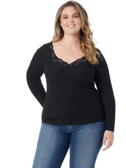 Jessica Simpson Laurel Sweetheart Top In < Tops & Tees