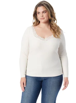 Jessica Simpson Laurel Sweetheart Top In < Tops & Tees