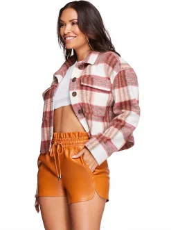 Jessica Simpson Lenna Cropped Jacket< Jackets, Blazers & Kimonos|Sweaters
