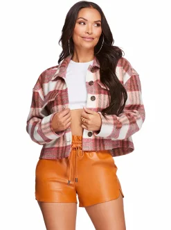 Jessica Simpson Lenna Cropped Jacket< Jackets, Blazers & Kimonos|Sweaters