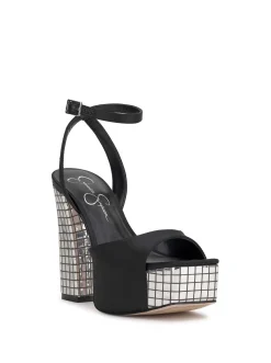 Jessica Simpson Lirio Platform Sandal In Black < Platforms