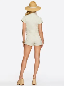 Jessica Simpson Lorelai Denim Romper In < Denim|Jumpsuits & Rompers